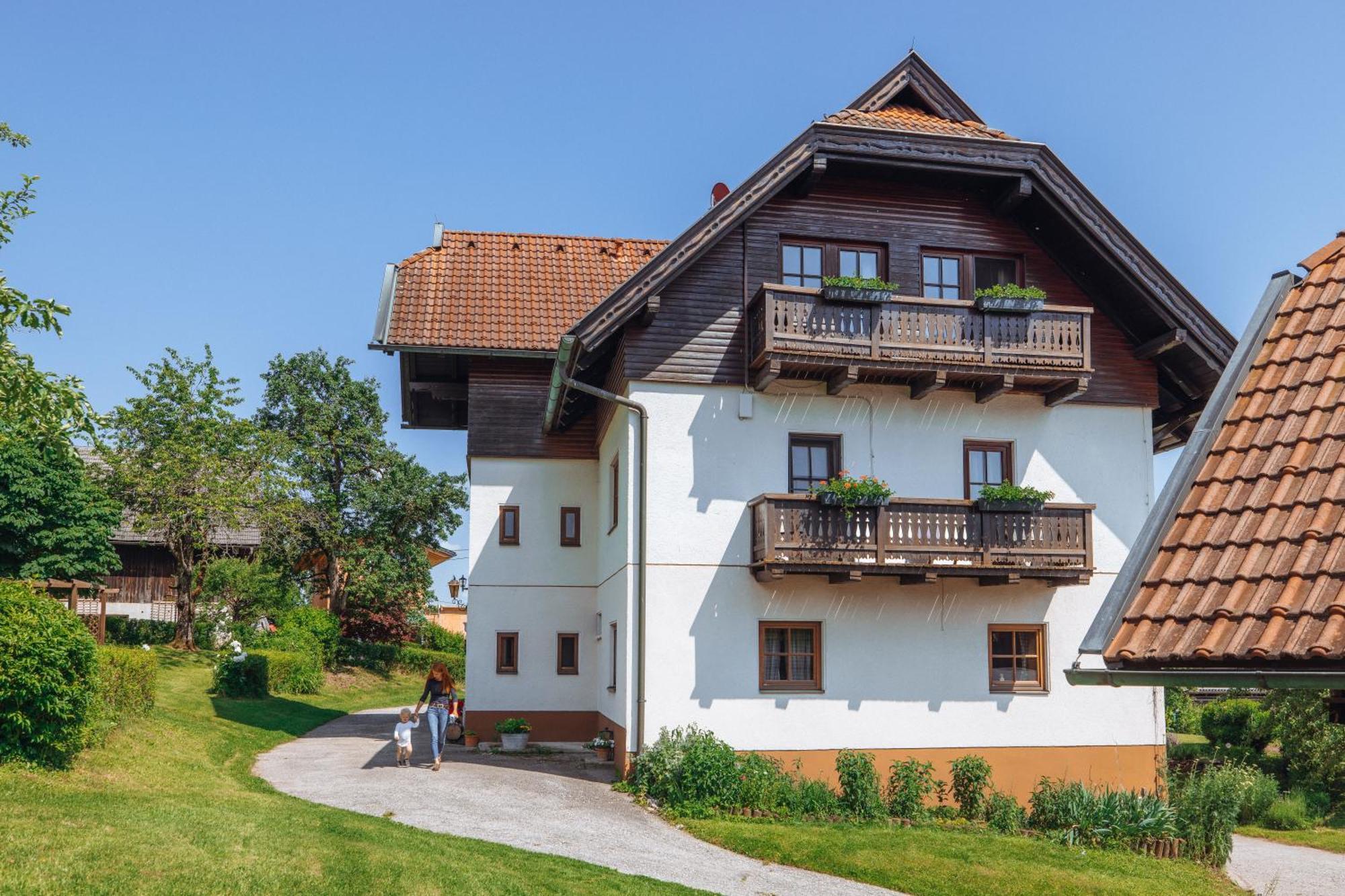 Bauerborchardt - Urlaub Am Bauernhof Bei Familie Borchardt Villa Wernberg Exterior foto